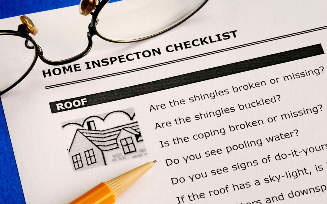 Real estate home inspection checklist