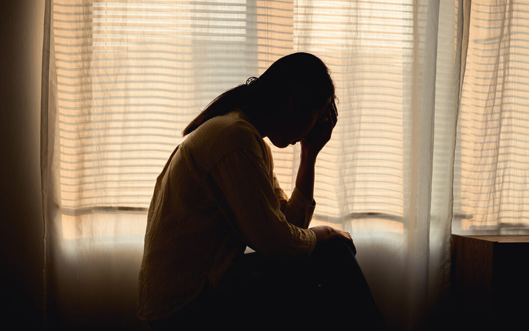 young Asian woman feeling upset